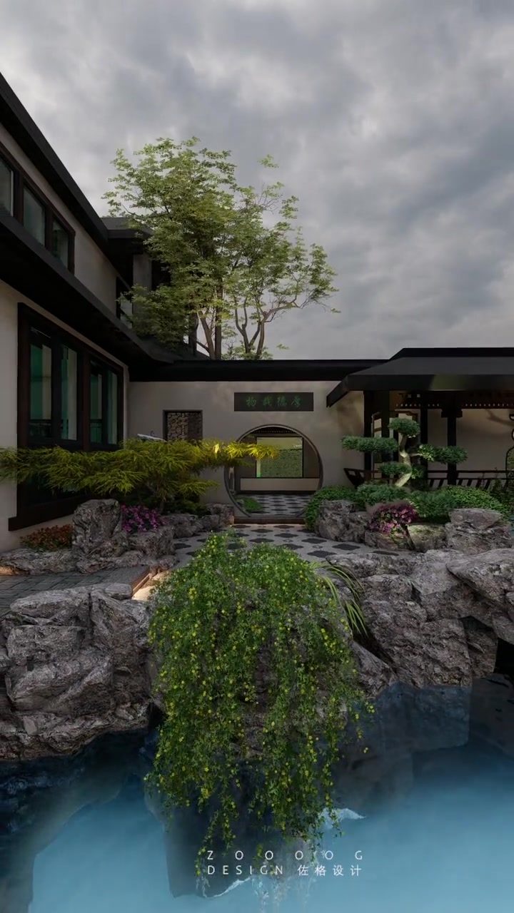 古朴典雅,这就是古典中式的魅力 中式庭院 花园设计