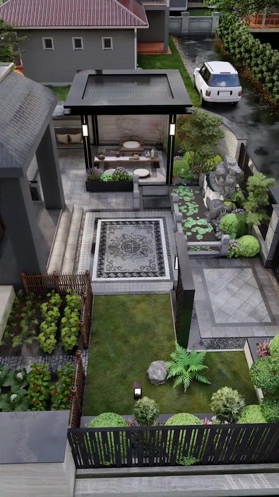 小院不出彩?快告别平庸享受精致生活 庭院设计 花园设计