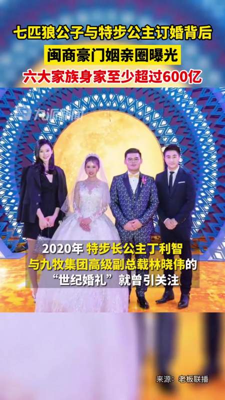 9月17日报道七匹狼公子与特步公主联姻背后闽商600亿豪门姻亲圈曝光