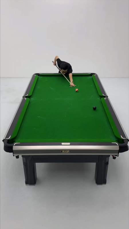 台球 台球教学 各种击球时的不同手架-度小视