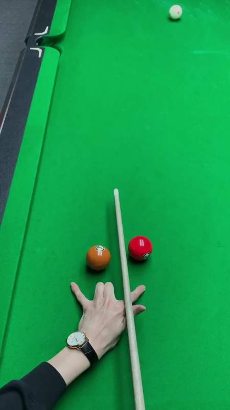 武汉加油 台球教学常用的手架摆放实不相瞒7815想要个赞-度小视