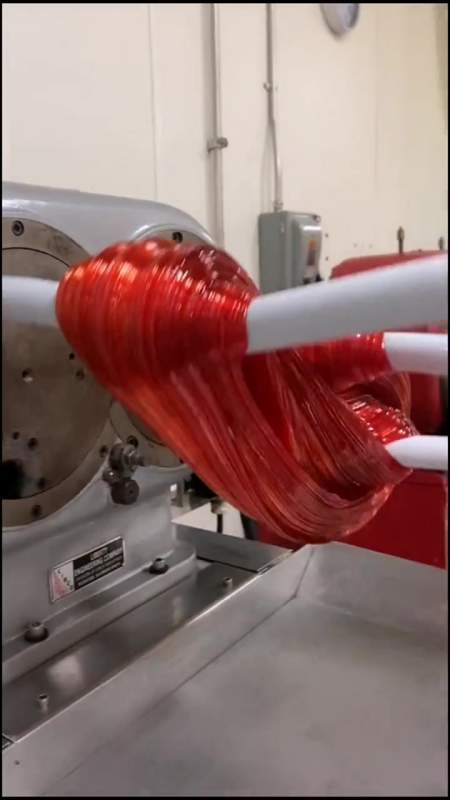 糖果机械:拉糖机.折弯机:糖果制作.简单.高效-度小视