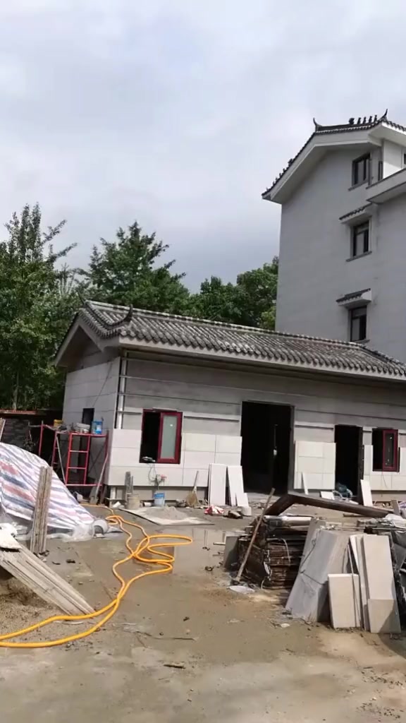 回老家改造房子,怎么看还是中式的喜欢,青砖青瓦的情怀你有吗?-度小视