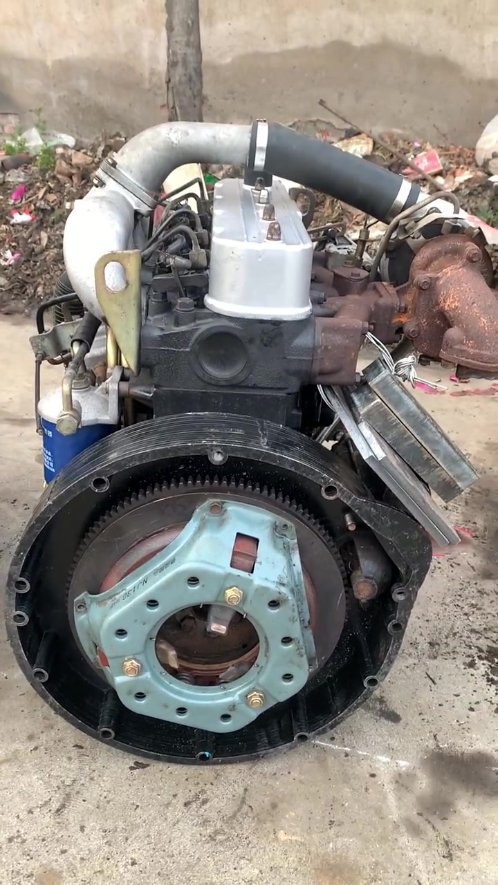 柴油发动机 发动机 小四轮单缸改装2缸发动机47-度小视