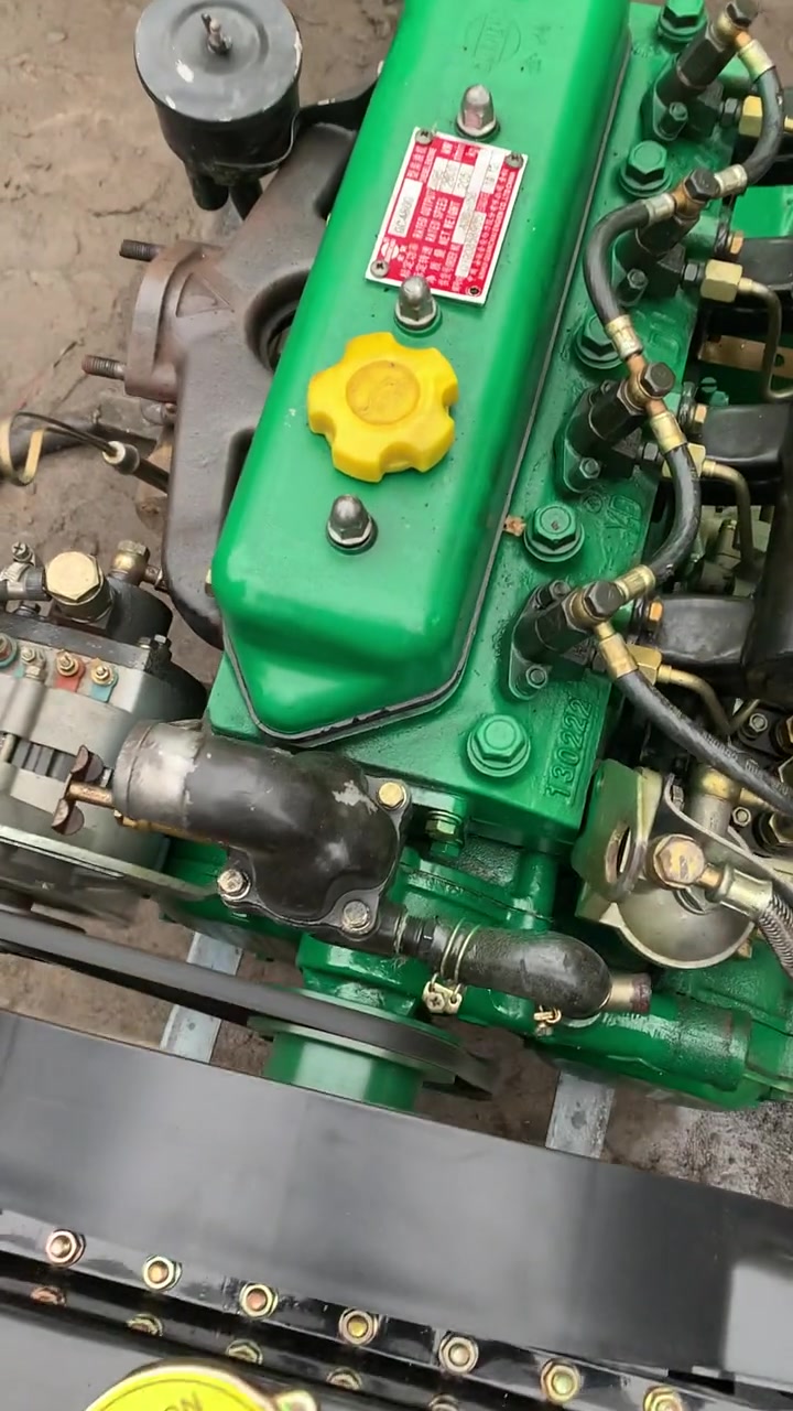 小四轮单缸改装2缸发动机 发动机 柴油发动机44