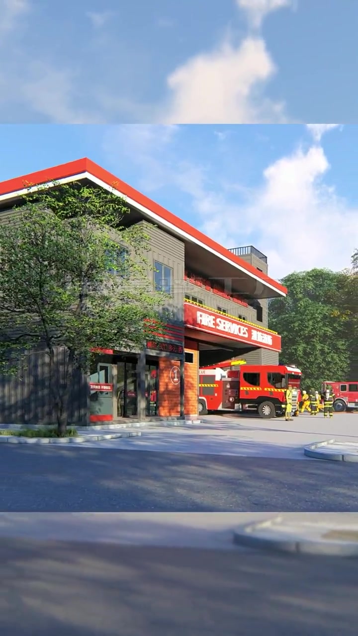 智慧便民集装箱消防站,与"蓝朋友"一起守护安全