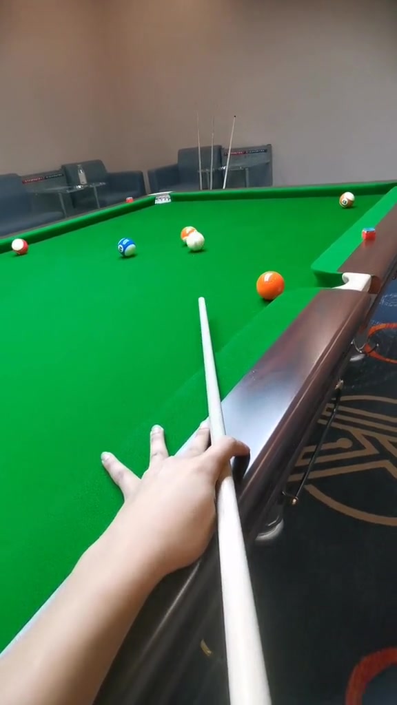 台球清台杆法讲解局,台球是一种生活-度小视