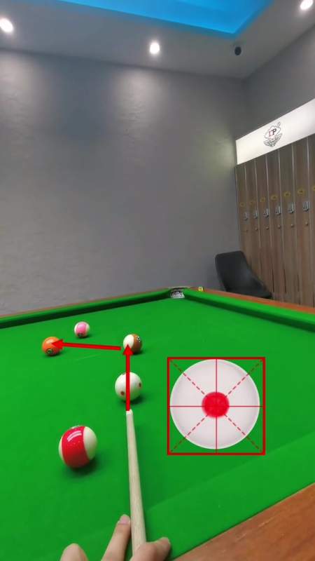 台球清台杆法讲解(3),灵哥解球,第一视角-度小视