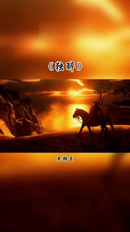 酒剩一滴沁入喉,清风挽月醉斜楼;虽无北海英雄量-度小视