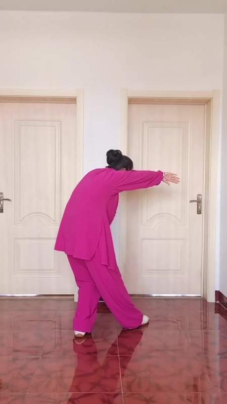 健身气功马王堆导引术全套背向演练,健身气功-度小视