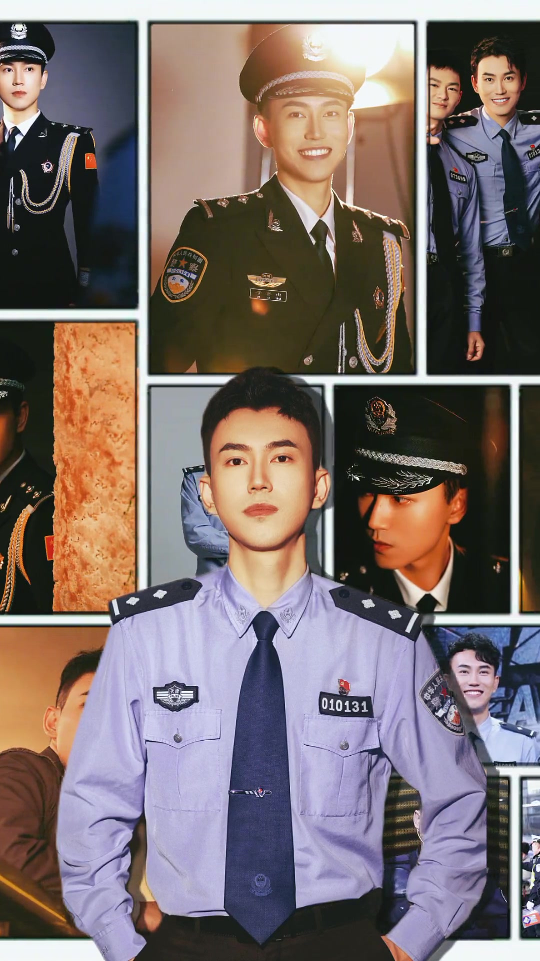 换上这个做壁纸,下半年你的安全由我守护15 漫画背景墙 警察 警校生