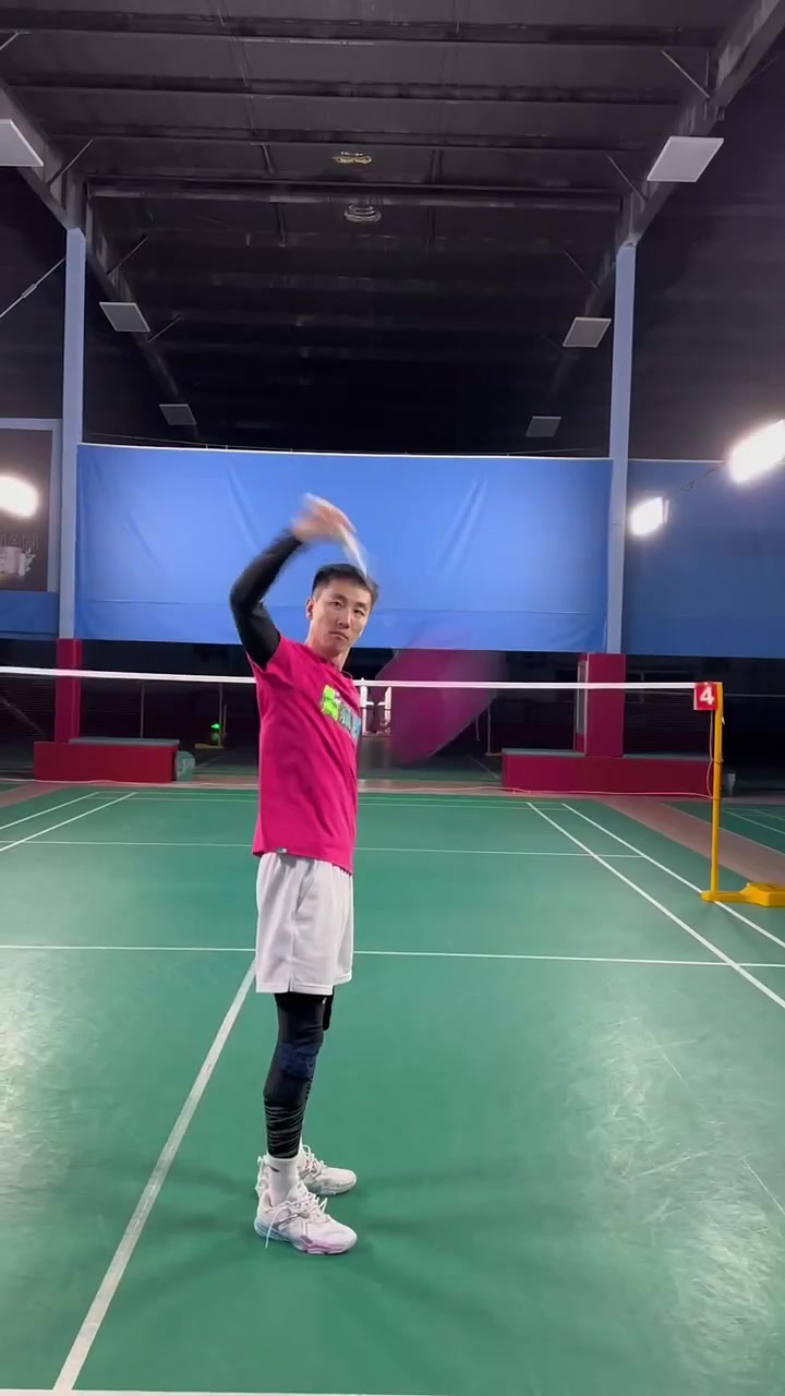 刘辉羽毛球教学049-闪动发力练习|每天坚持练习-度小视