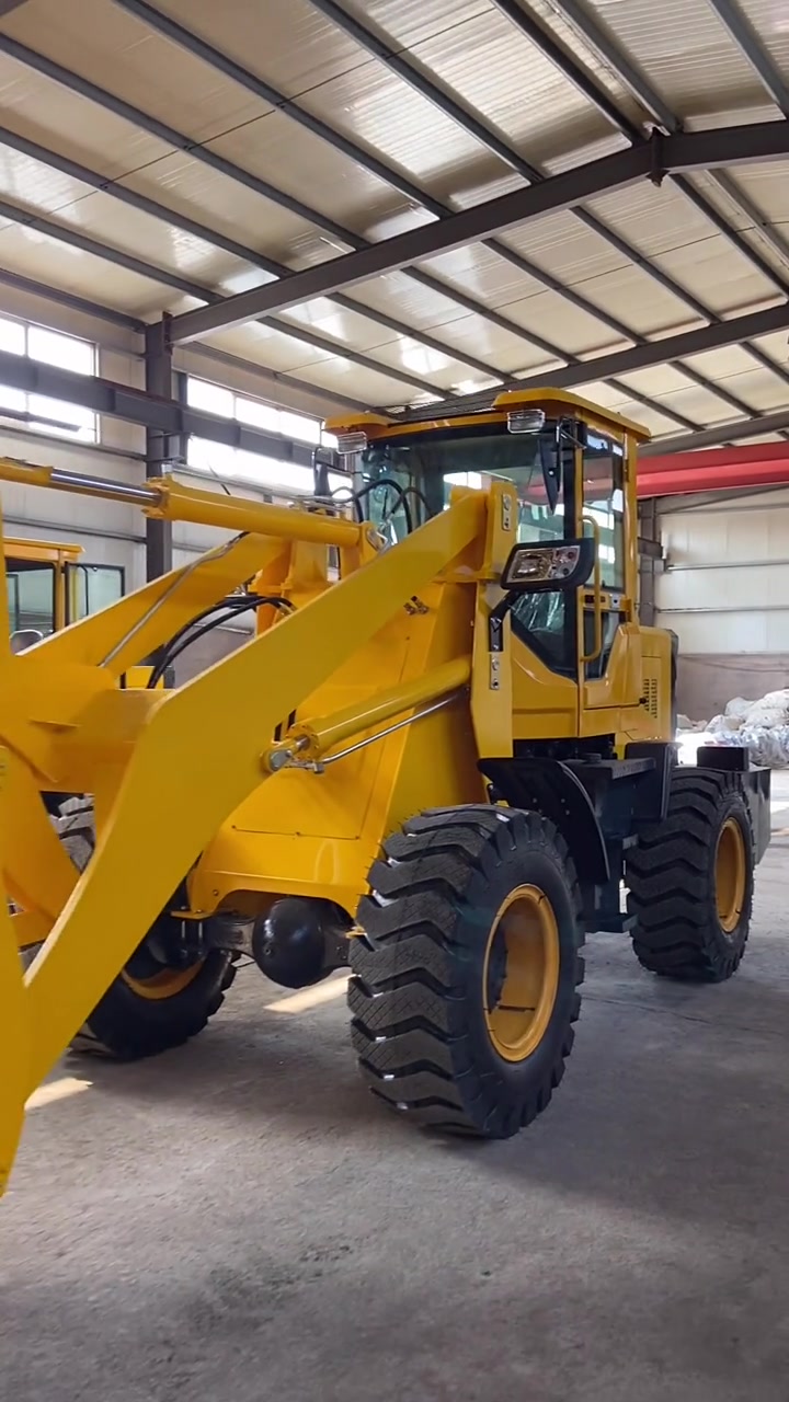 加长臂装载机:装卸高栏车,举高4.5米-度小视