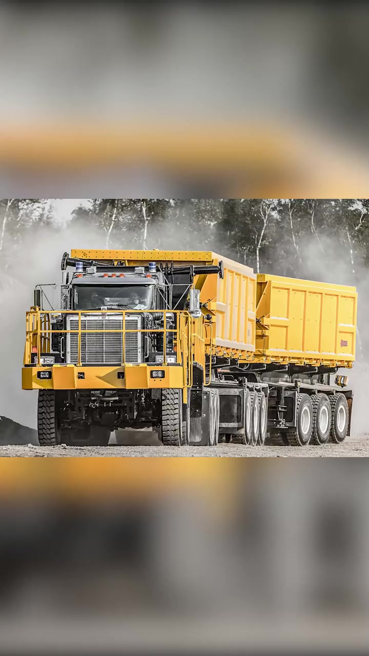 你见过10x10的越野矿用卡车吗?这是一次能载货15-度小视