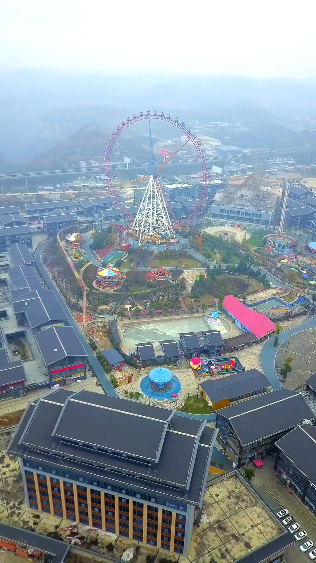 第19集|航拍贵州毕节金海湖新区,夜郎西民族游乐园,拍摄不易麻烦帮忙