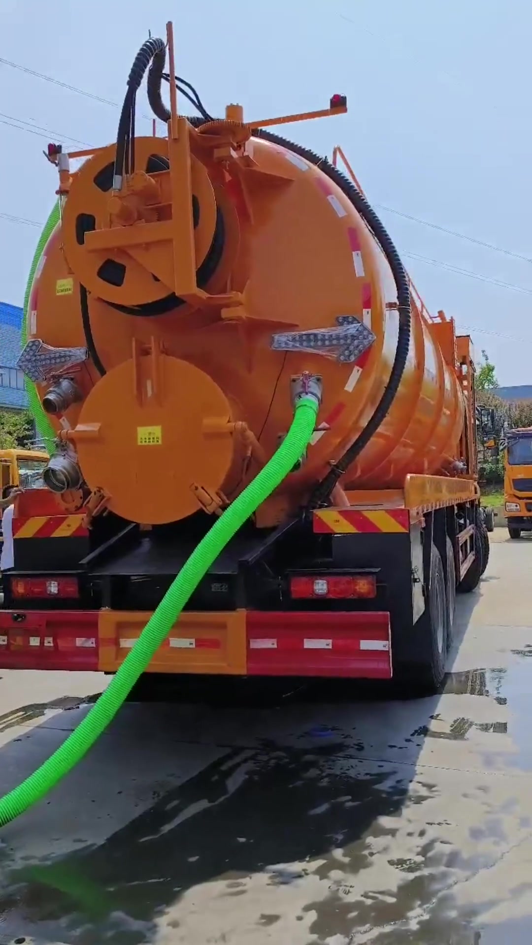 吸污疏通一体车