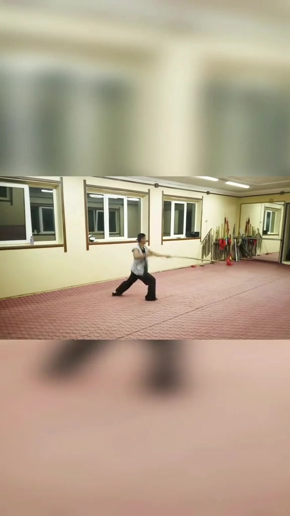 形意拳五行枪,传统武术