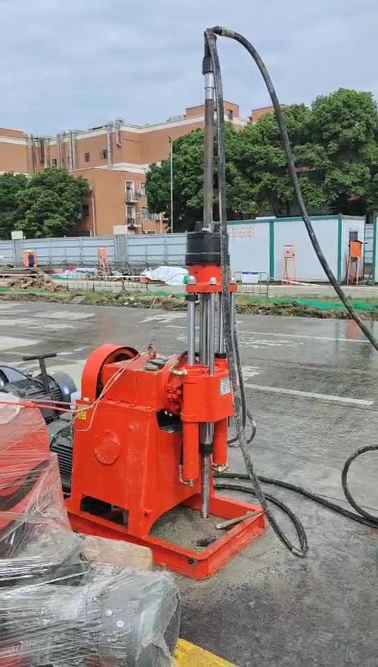 地铁端头注浆加固施工中 zlj1300钻注一体机全套设备操作-度小视