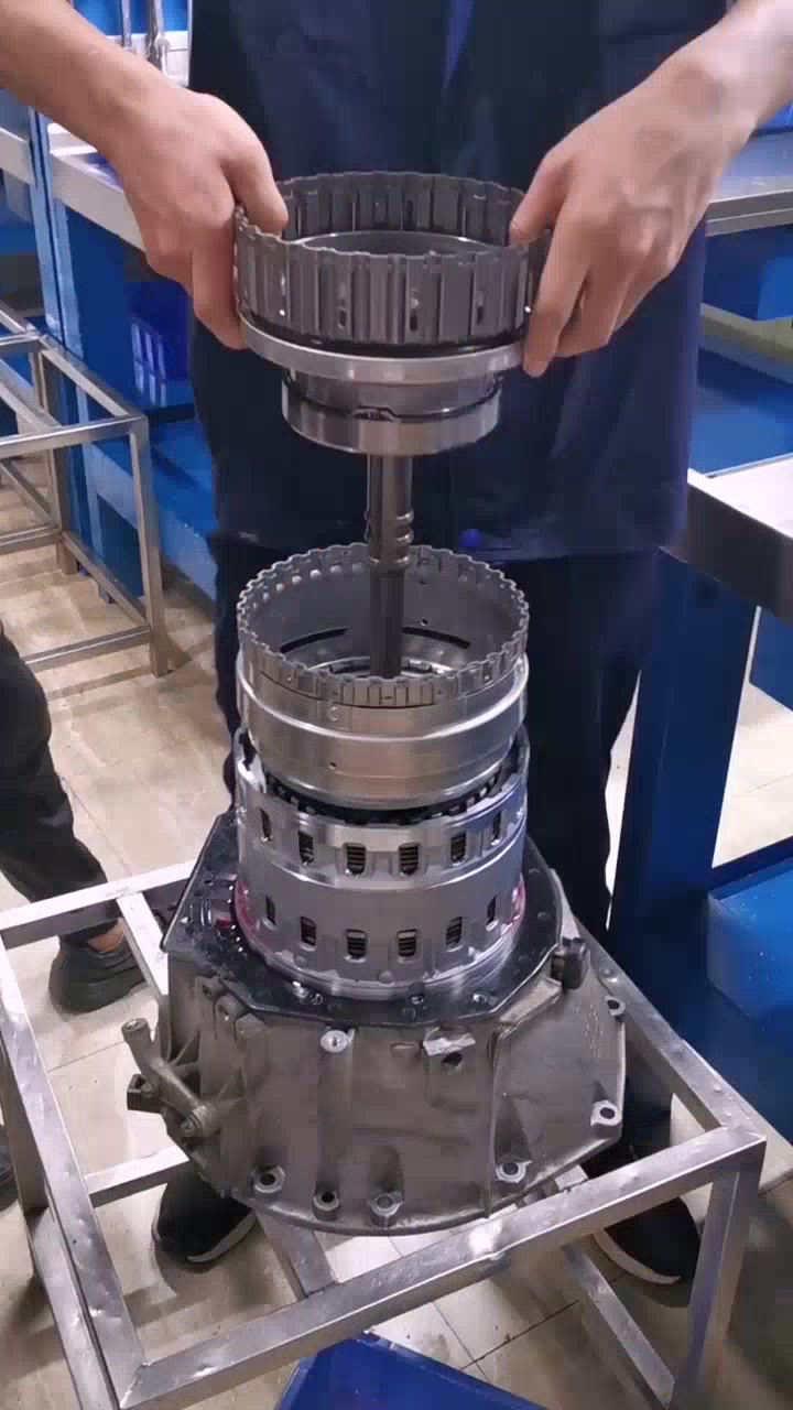 奔驰722.9 变速箱组装视频又来了-度小视