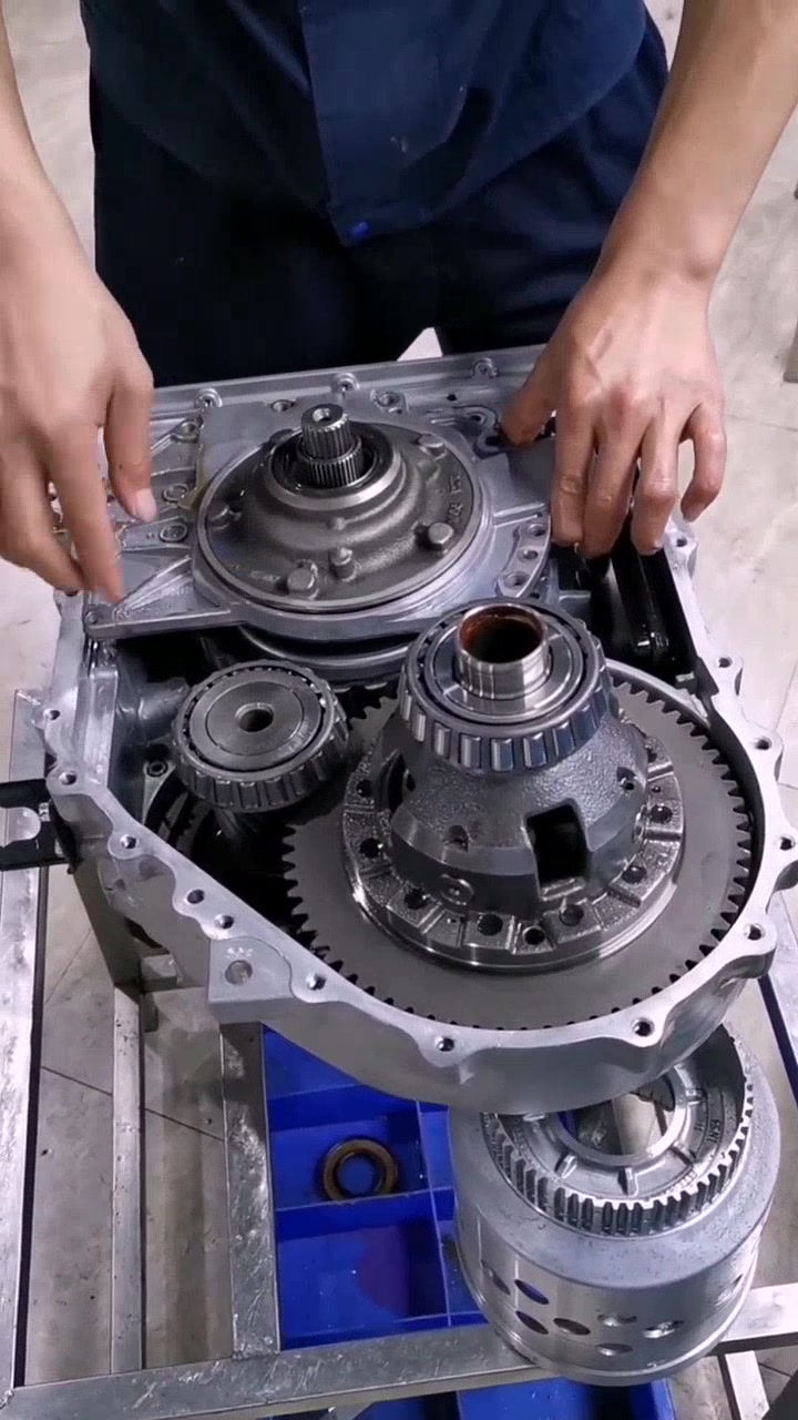 吉利博越6at变速箱组装全过程-度小视