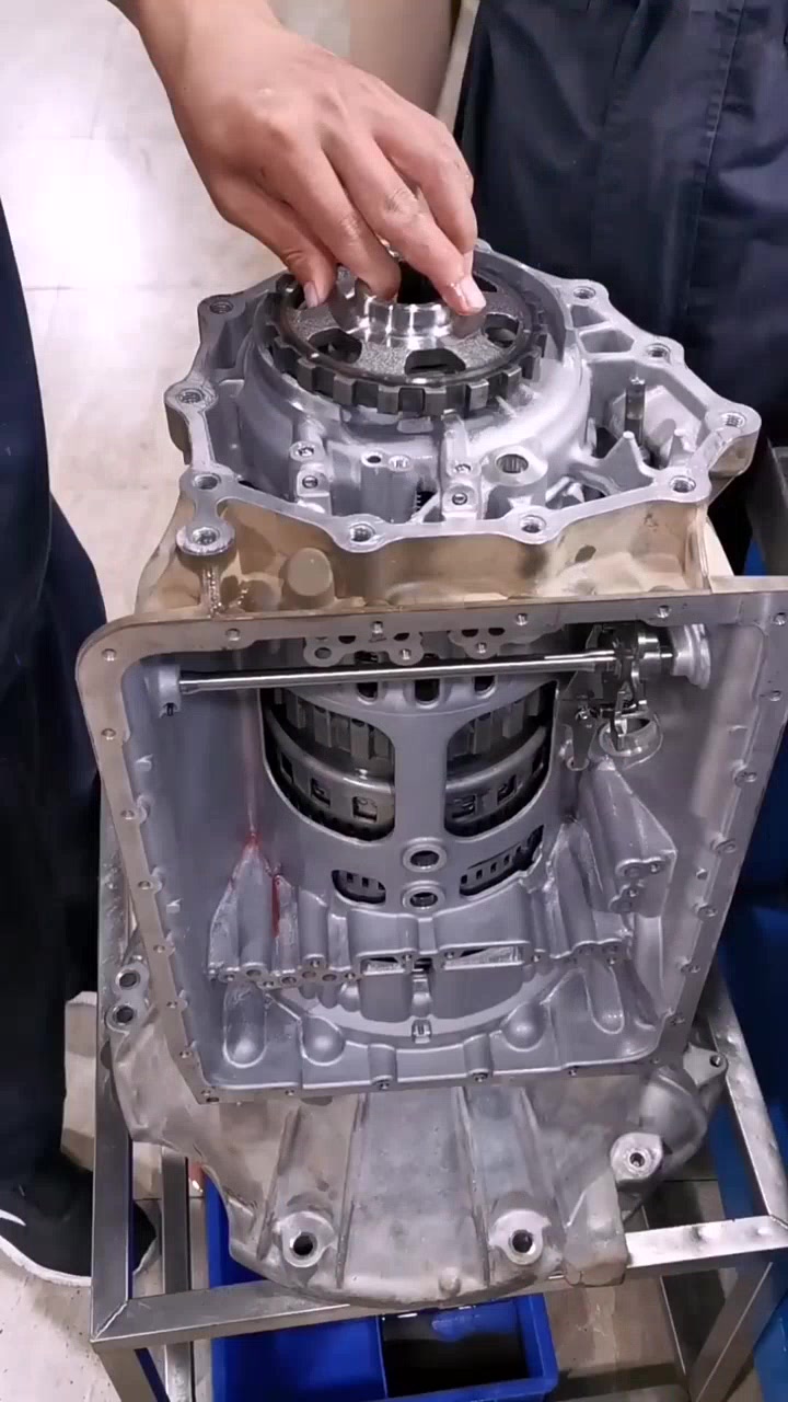 日产途乐re7r01a变速箱组装全过程来了