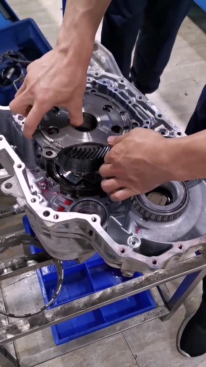 大众朗逸09g变速箱组装视频又来了-度小视