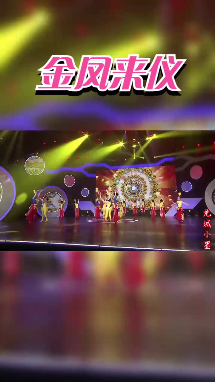 少儿舞蹈《金凤来仪》,小朋友婀娜的舞姿真动人,好听又好看!