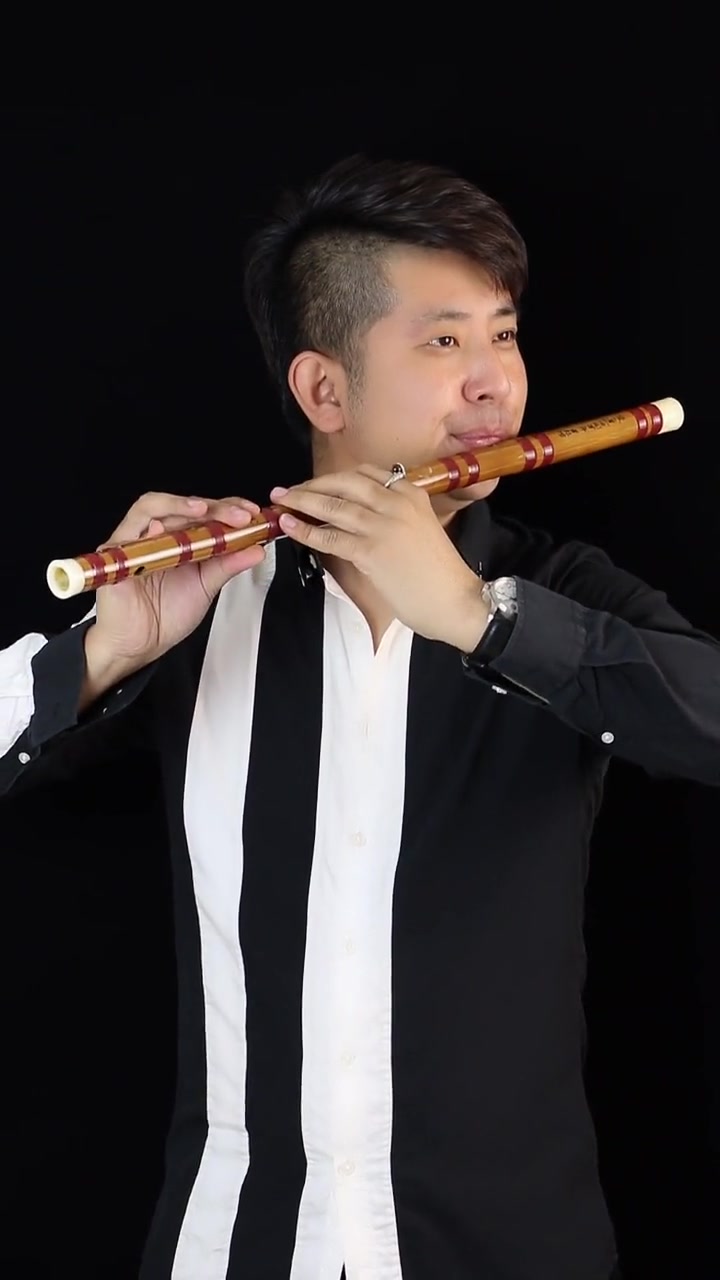 大风吹 笛子 弘扬国乐 大风吹,春天的风真的很大-度小视