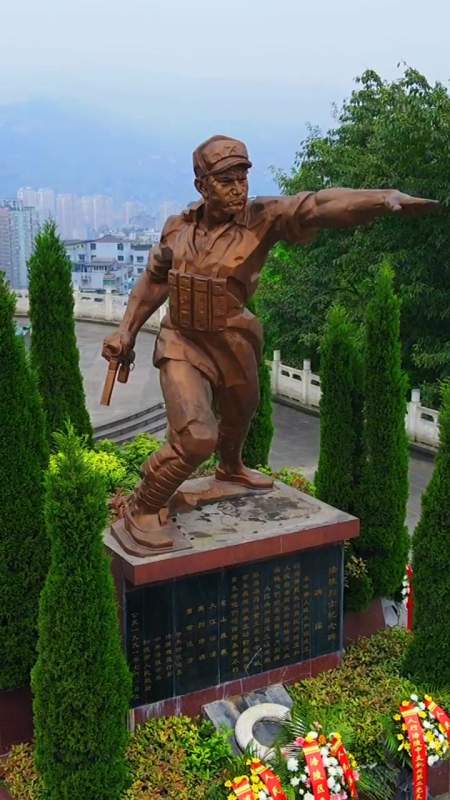 第422集|涪陵烈士塔,堡子城公园.小时候春游的地方.