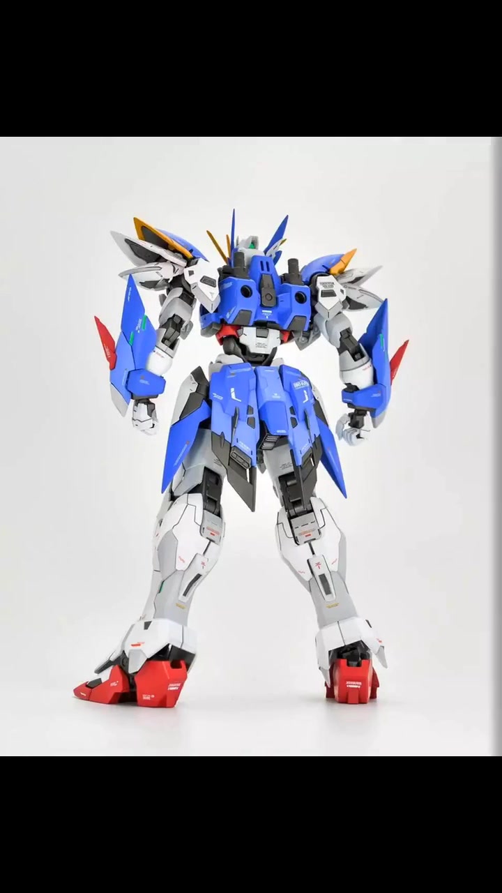 精细喷涂hirm飞翼高达(作者:choody)高达 play模玩控-度小视