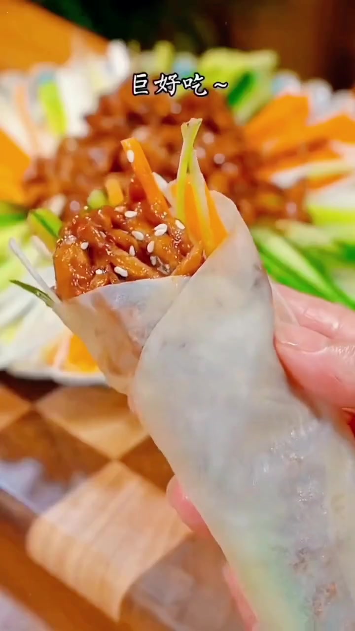 烙馍春饼 春饼家常做法 美食 好物推荐 家庭必备-度小视