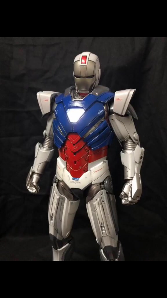 ht 强袭高达配色 钢铁侠mk33(作者:准备上王者)高达 play模玩控-度小