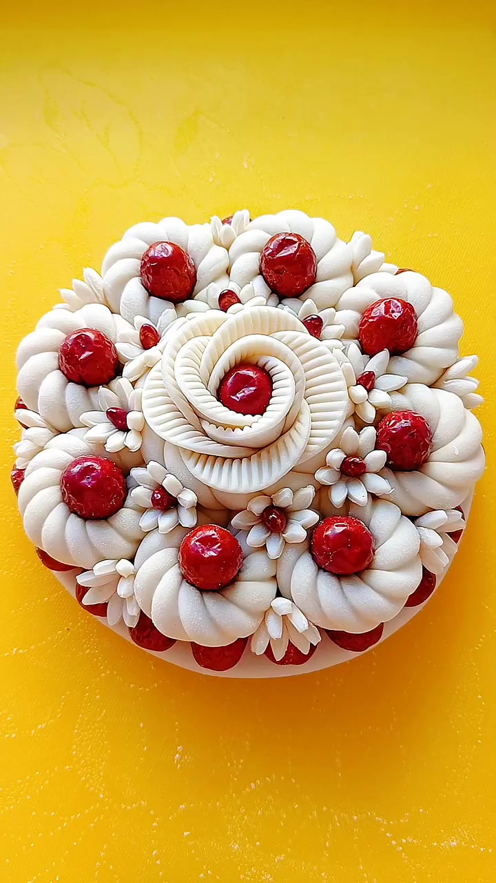 寻找年味——过年枣花糕花馍