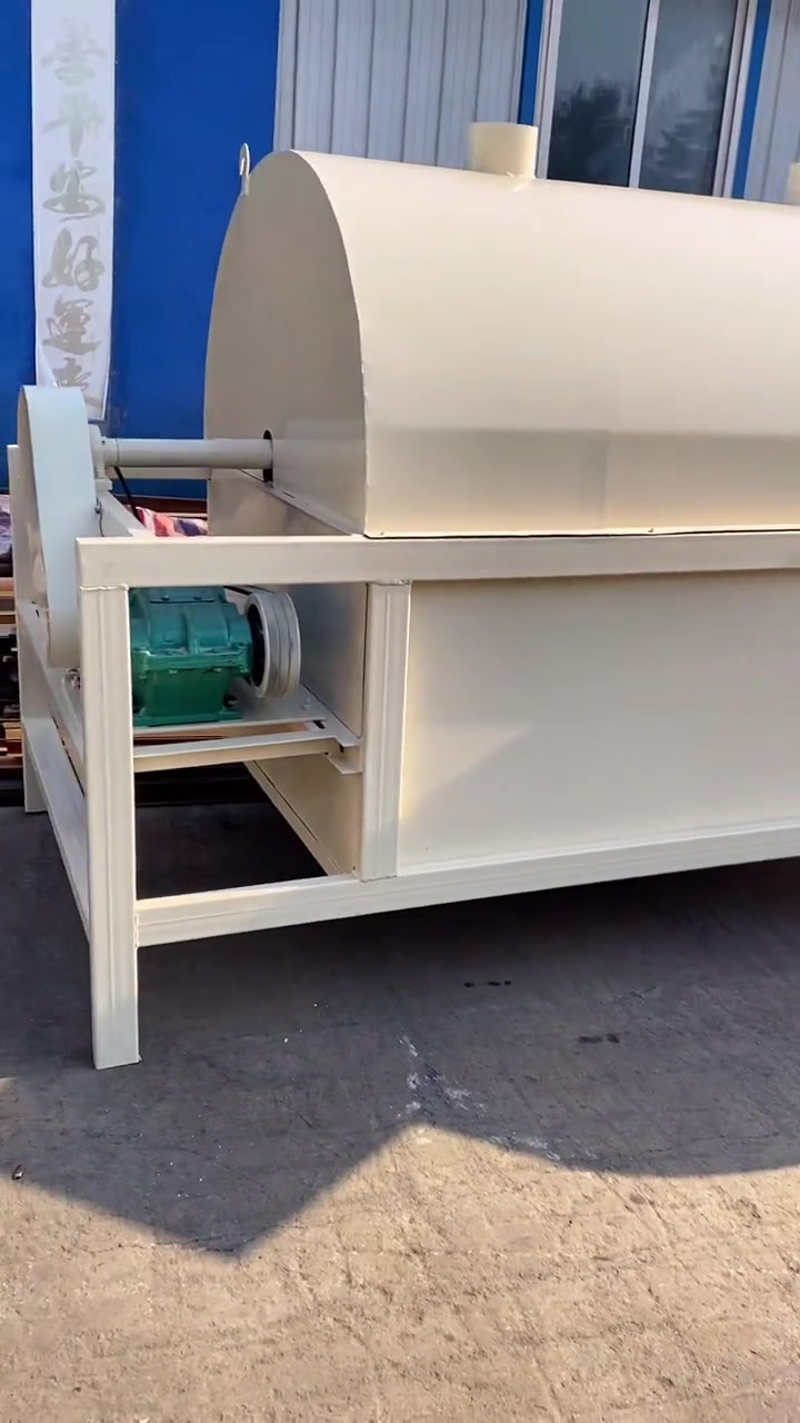 滚筒式电炒锅 葵花油 一锅炒500斤的电加热炒锅 榨油坊 滚筒电炒料机