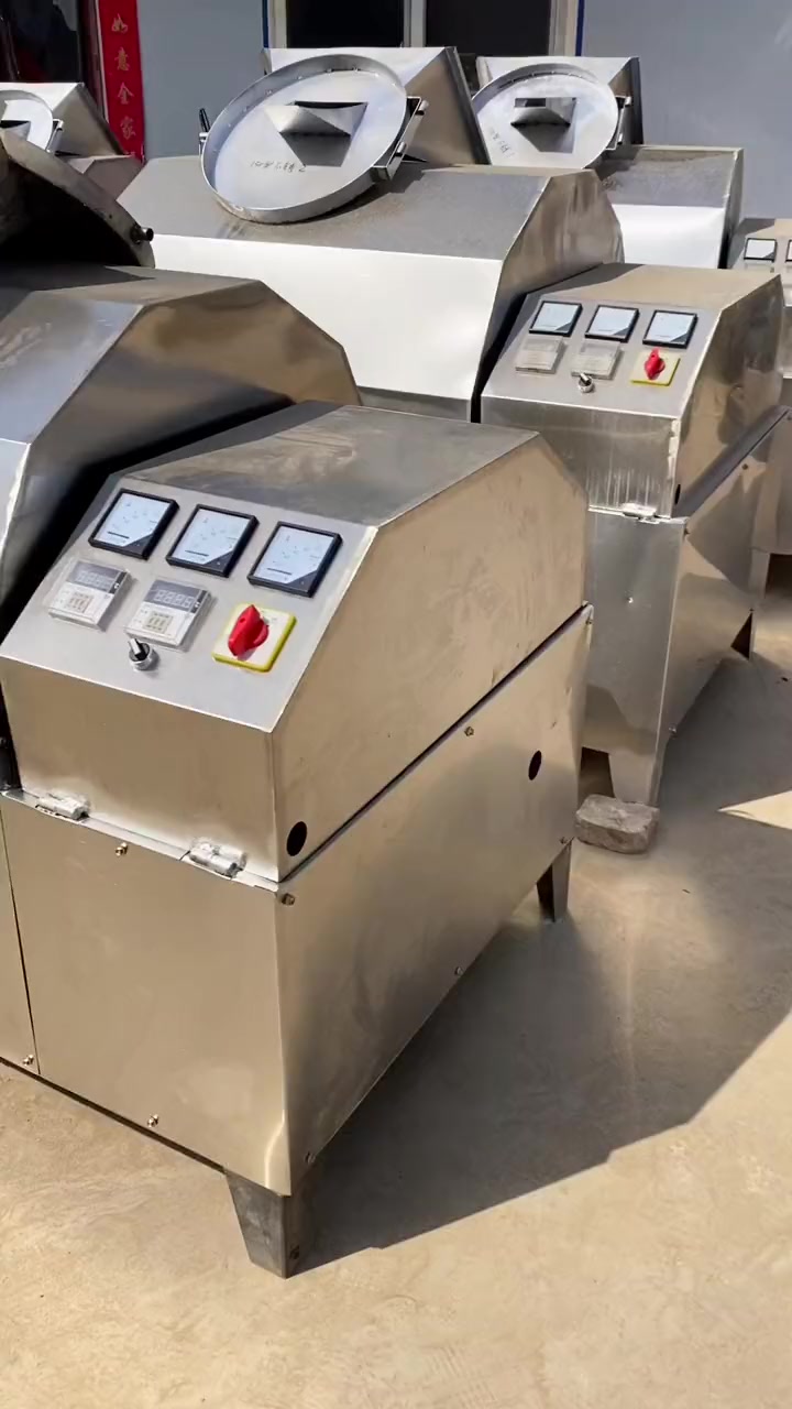 不锈钢滚筒电炒锅 电加热滚筒炒锅 榨油坊 滚筒电炒料机 榨油 滚筒电