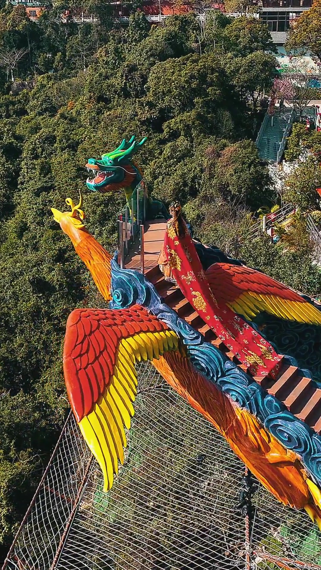 这个春节一定来东莞观音山 体验飞天威亚-度小视