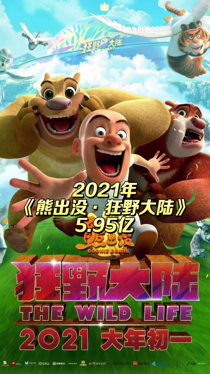 国产动画 熊出没狂野大陆 春节档电影