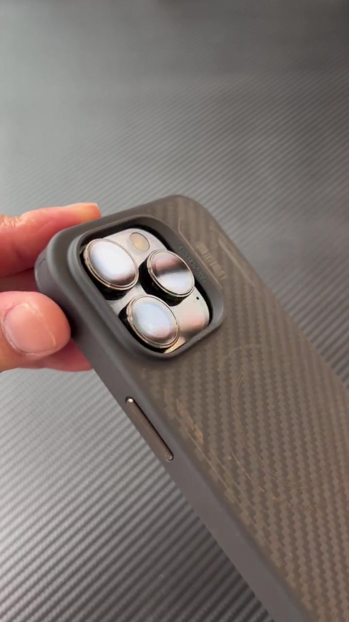 七骑iphone14pro 蓝猩手机壳 痞帅痞帅的朋克版本芳纶纤维手机壳  小