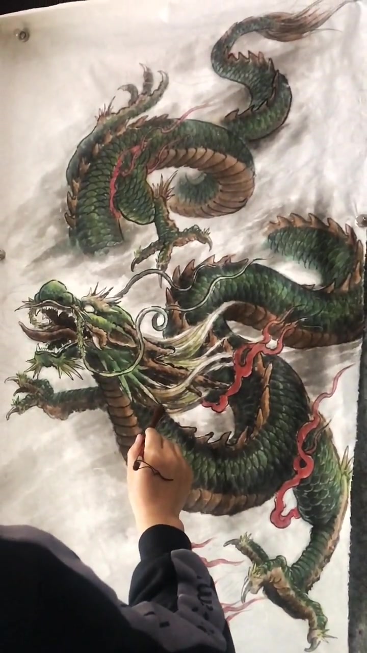 直播画的神龙摆尾,朋友们喜欢的扣个喜欢[gf]1f618[/gf]