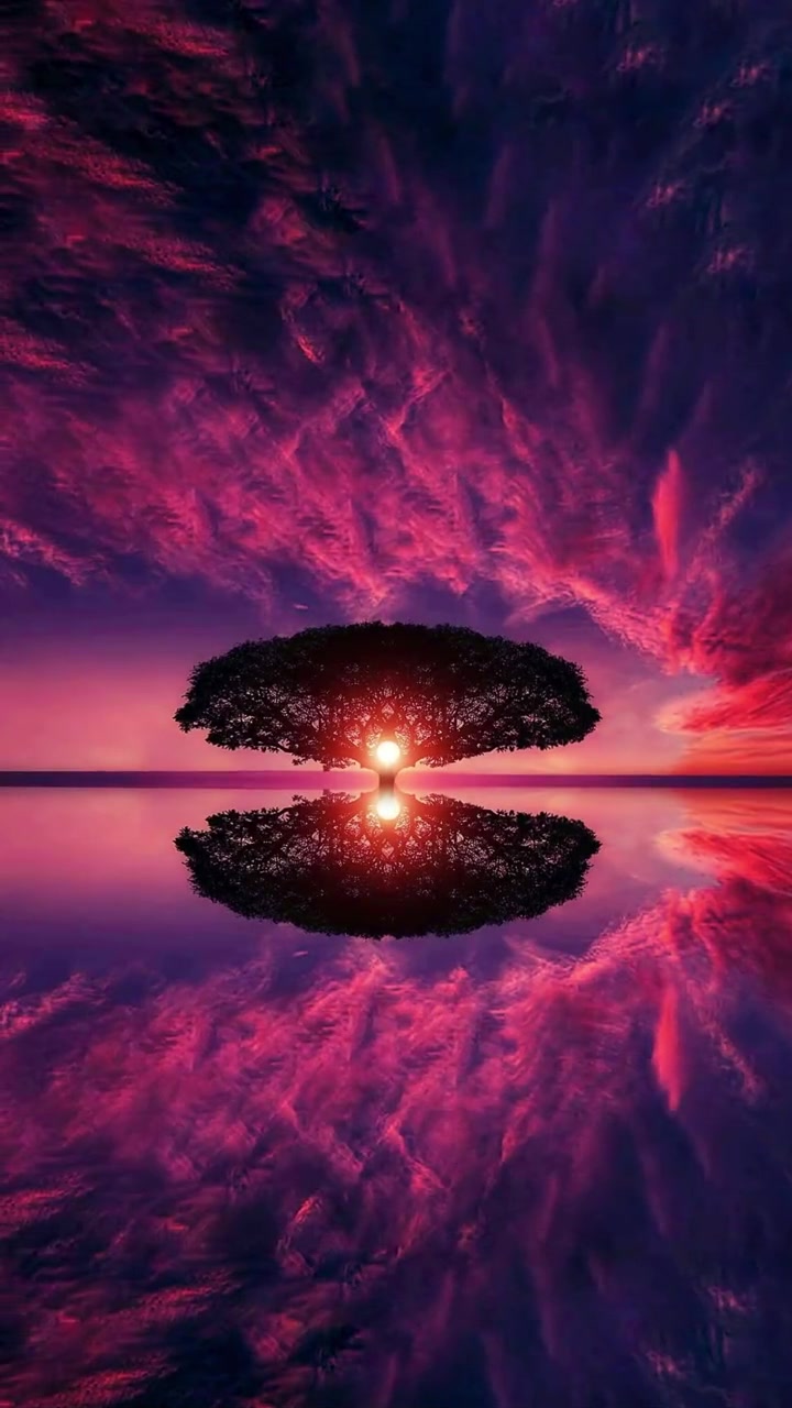 视觉震撼 治愈系风景 总有一片星空为你发光 这个视角的天空真的太绝