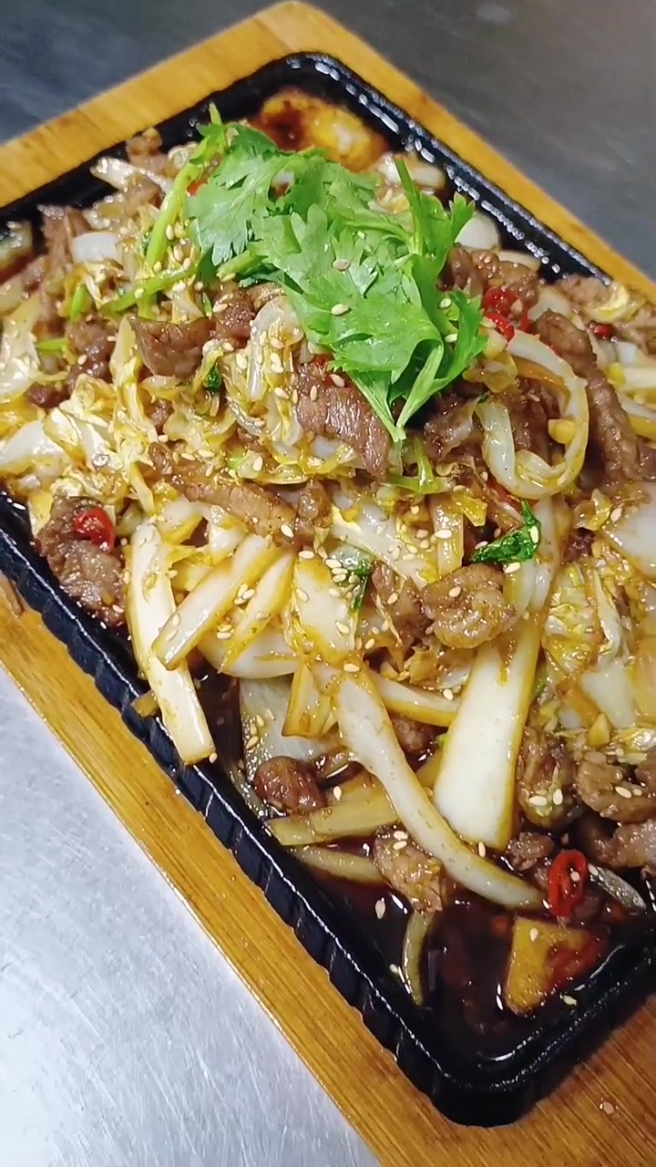 铁板娃娃菜 完美出品 每日更新酒店实战菜