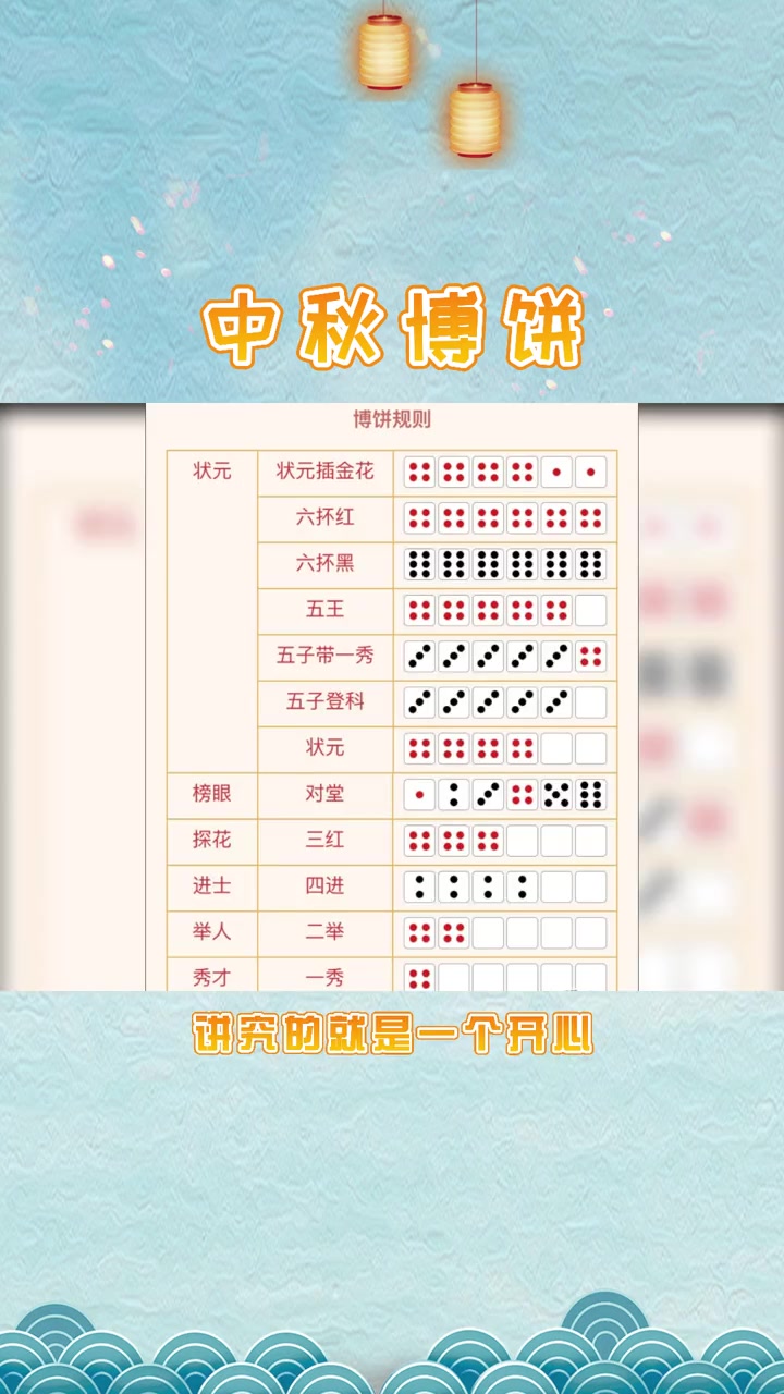 中秋节的中秋博饼,流行于福建省厦门市的传统民俗,是国家级非物