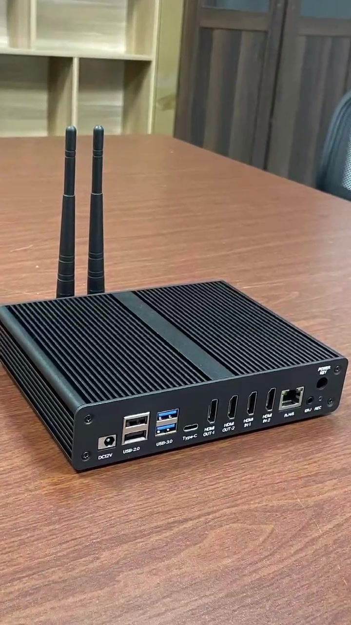 鸿蒙系统工控盒子边缘计算盒直播机主机-度小视