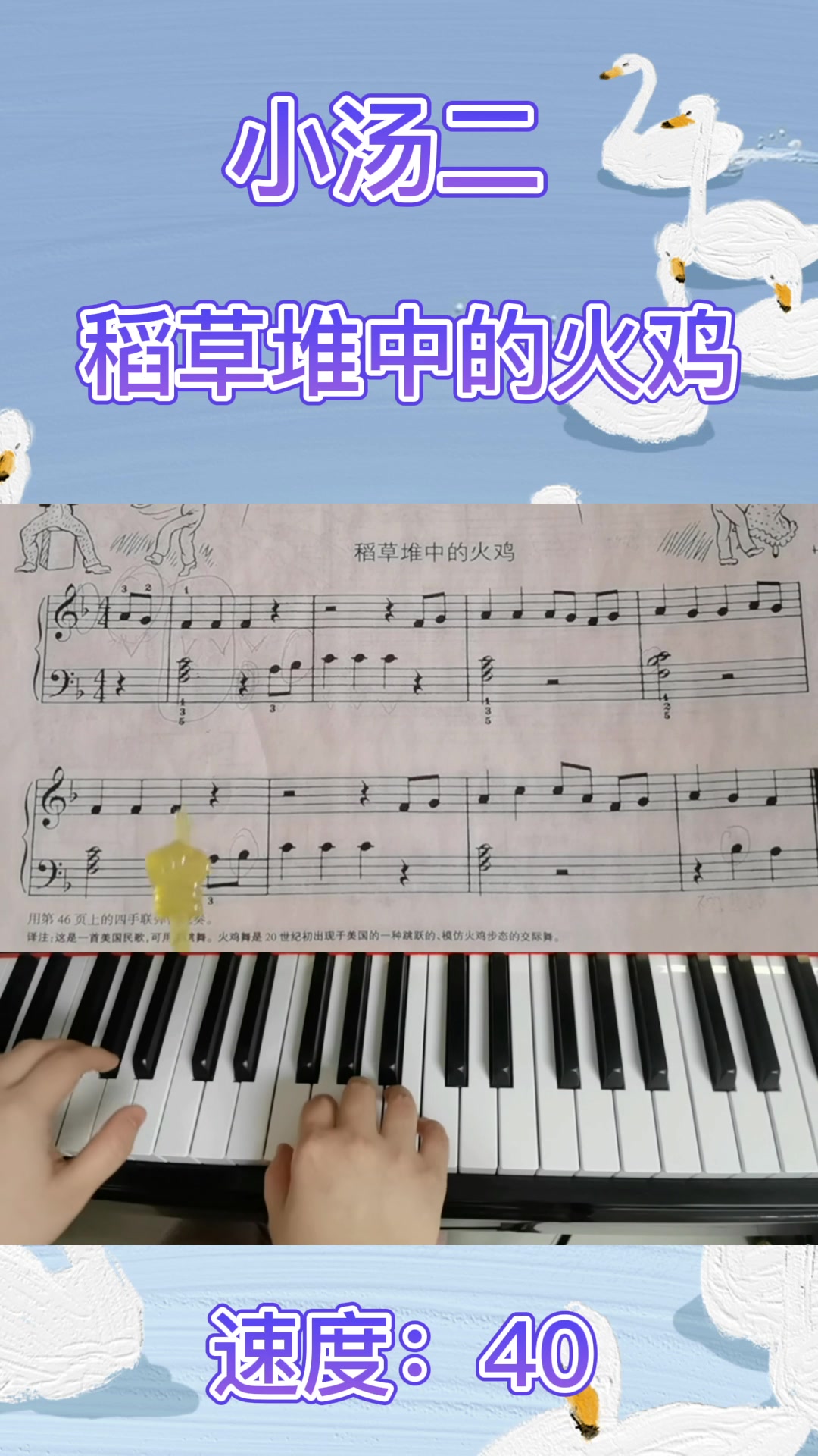 小汤二《稻草堆中的的火鸡》-度小视