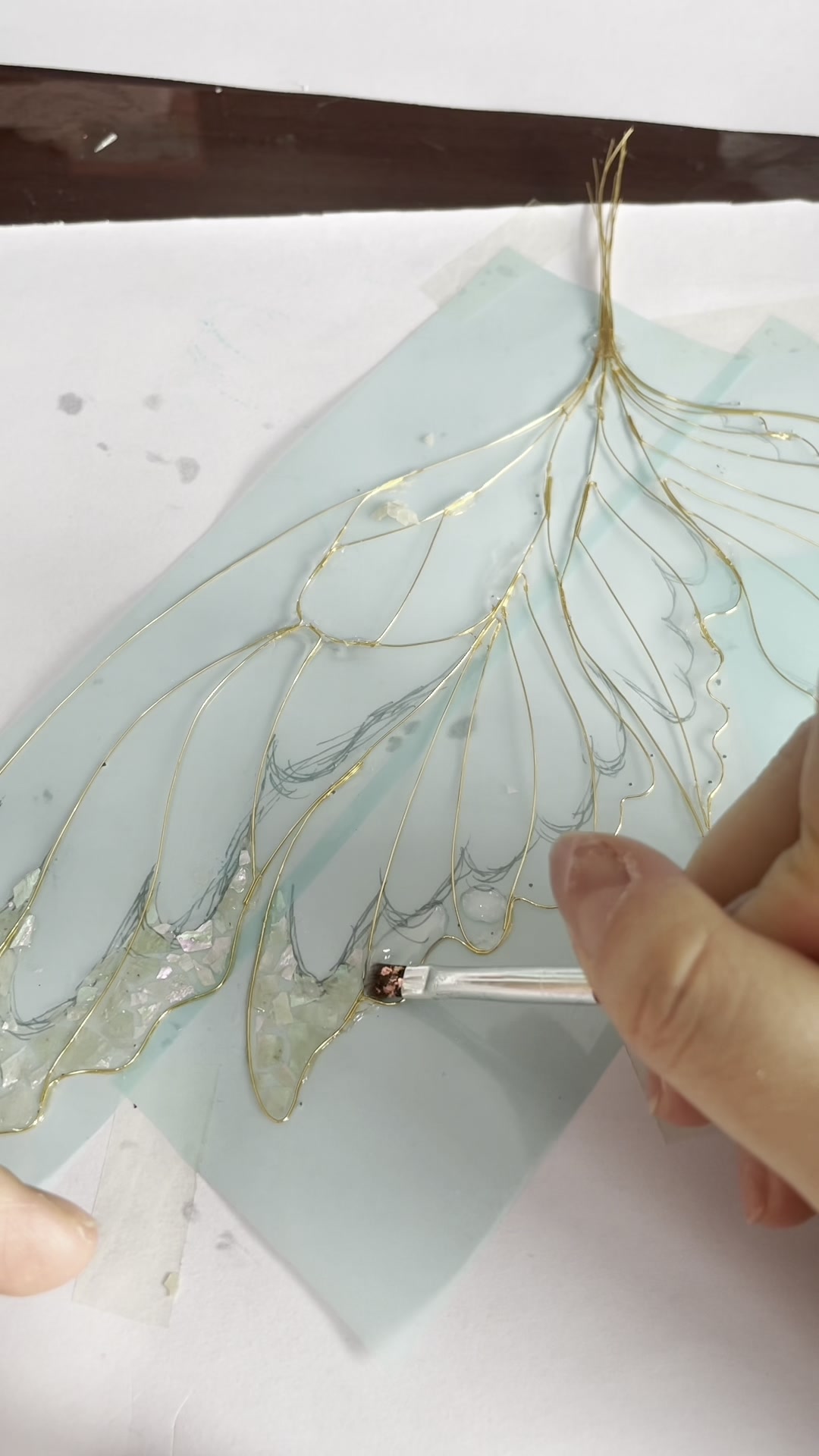 bjd翅膀diy蝴蝶教程～手把手教你从无到有!-度小视