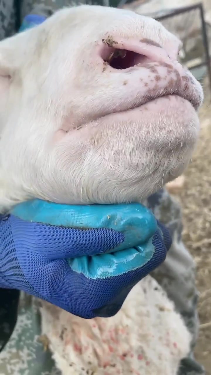 羊下巴水肿成这样子,你还傻傻的相信万能驱虫药吗?