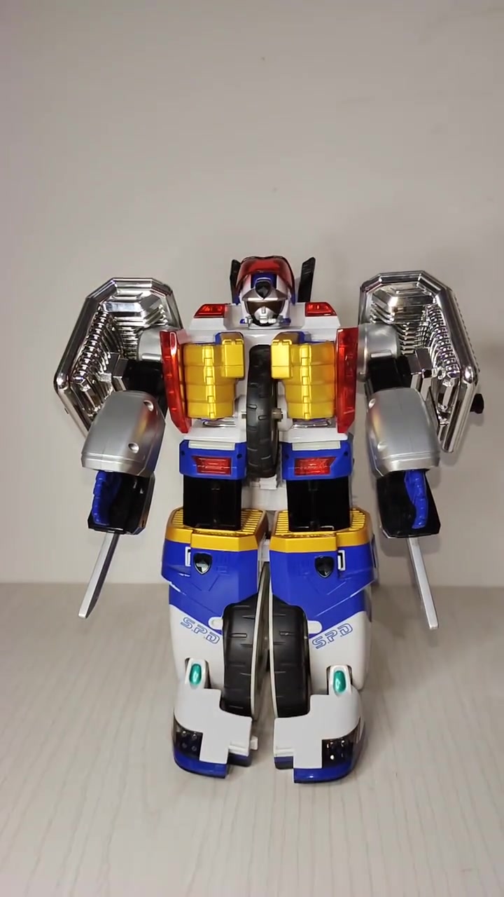 「忘言」特搜战队大合体～超级刑事机器人