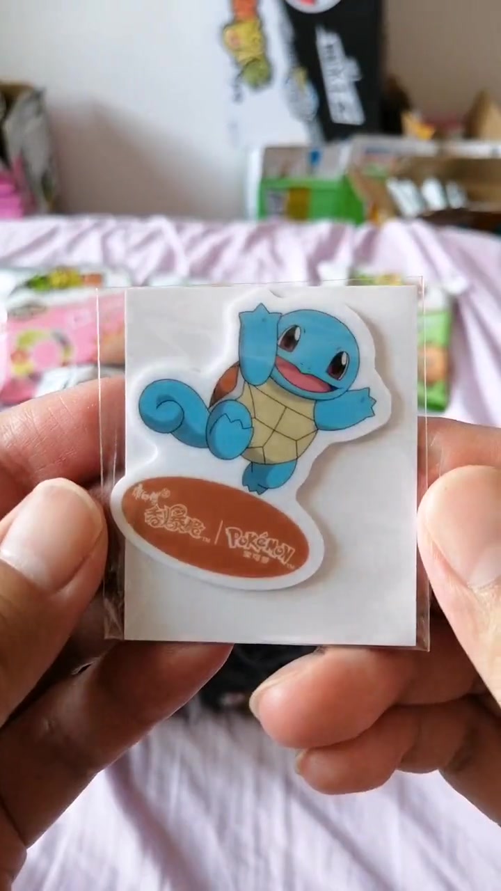 香爆脆干脆面送宝可梦冰箱贴了