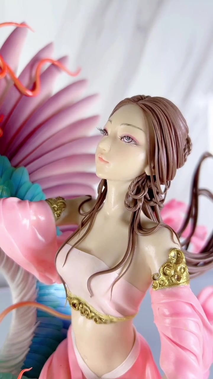 国风翻糖面塑仕女,学习课程预约中……面塑 食品雕刻 花馍  小助手