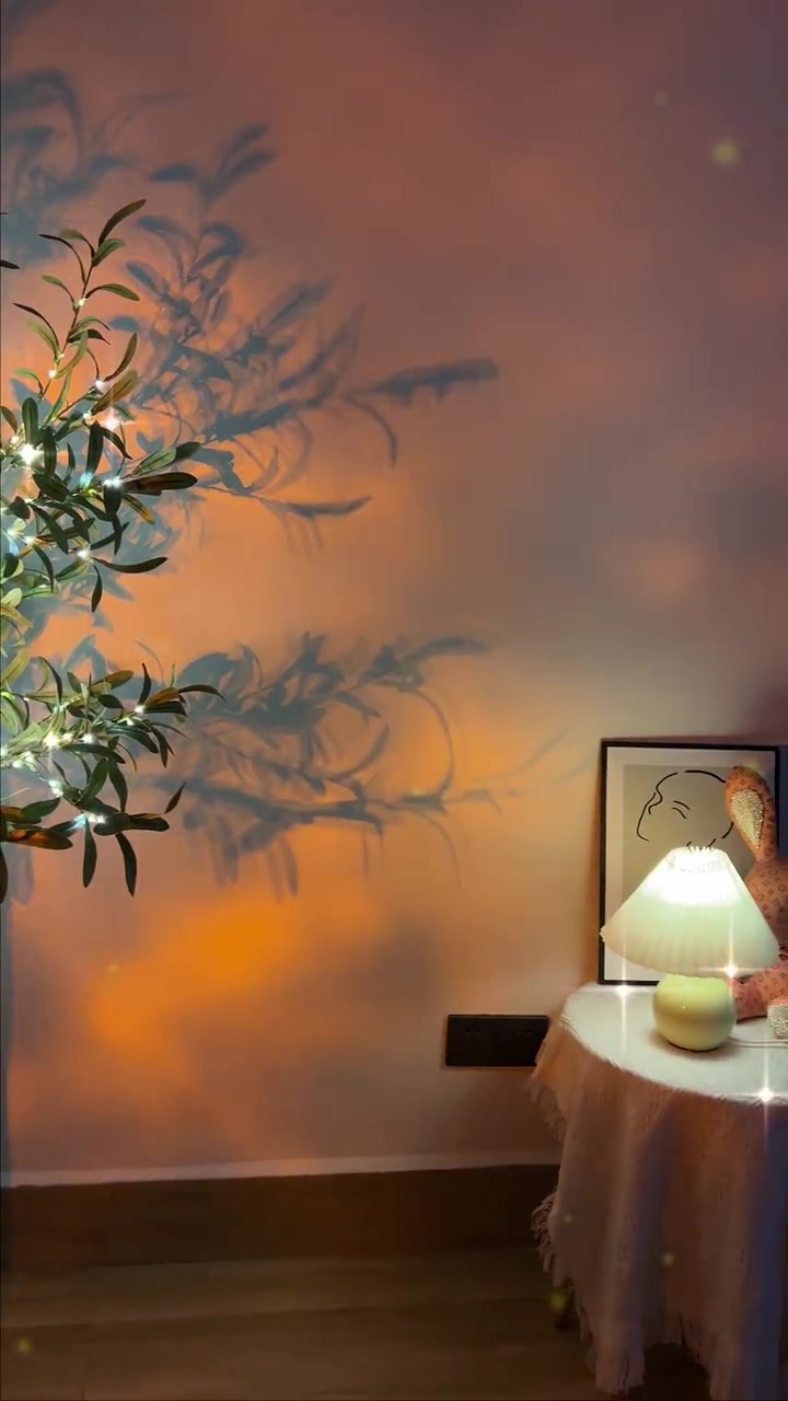 水纹灯 幸福感 温馨 直播背景 让直播间背景不再单调